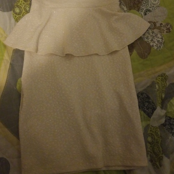 Mini Peplum Dress - Picture 2 of 3